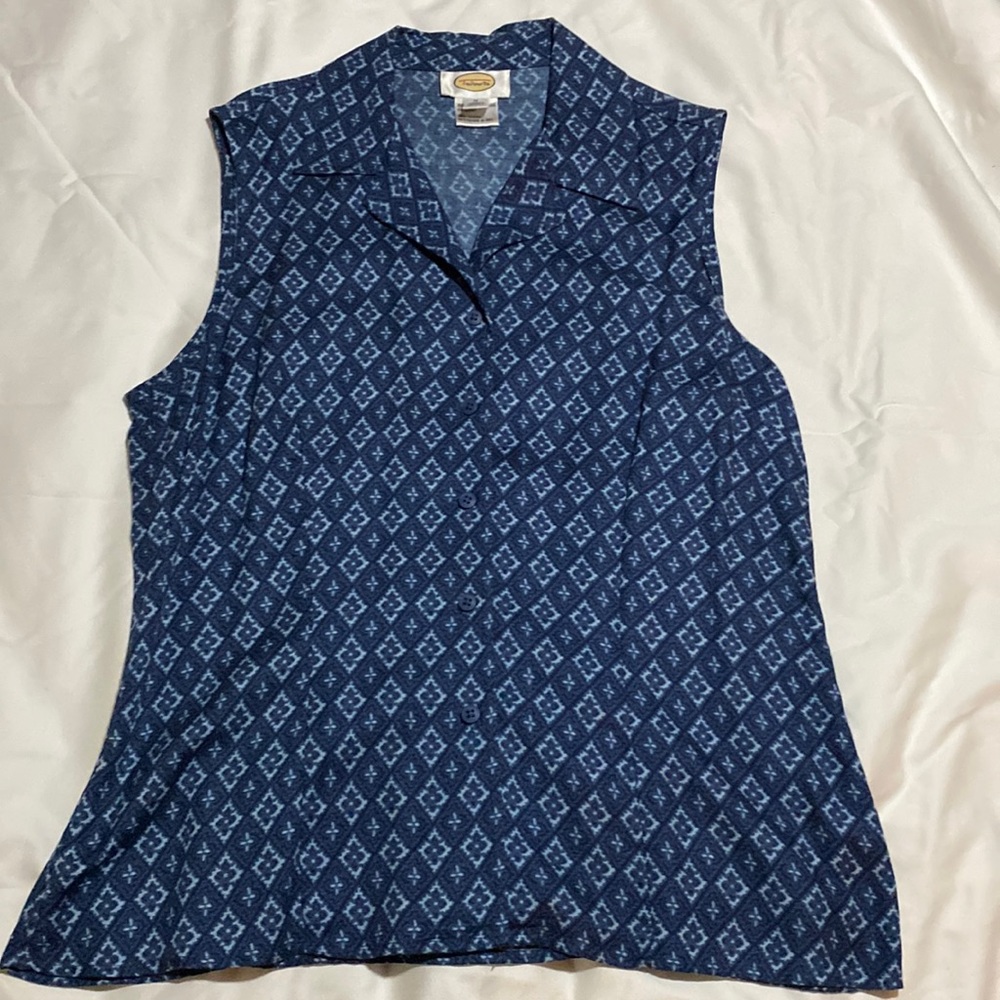 Talbots sleeveless blouse, MP